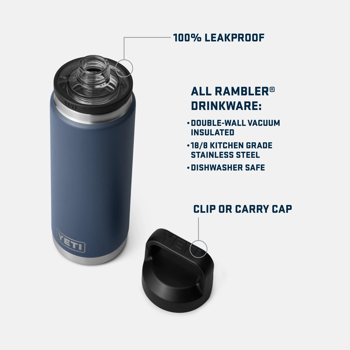 Dodgers™ Rambler® 26 oz Water Bottle - US 2926