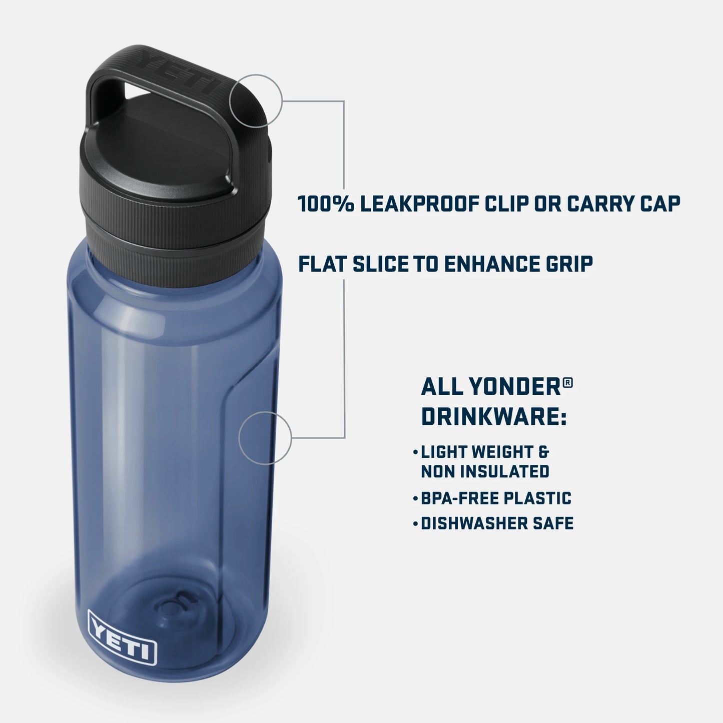 1L / 34 oz Water Bottle - US 9468