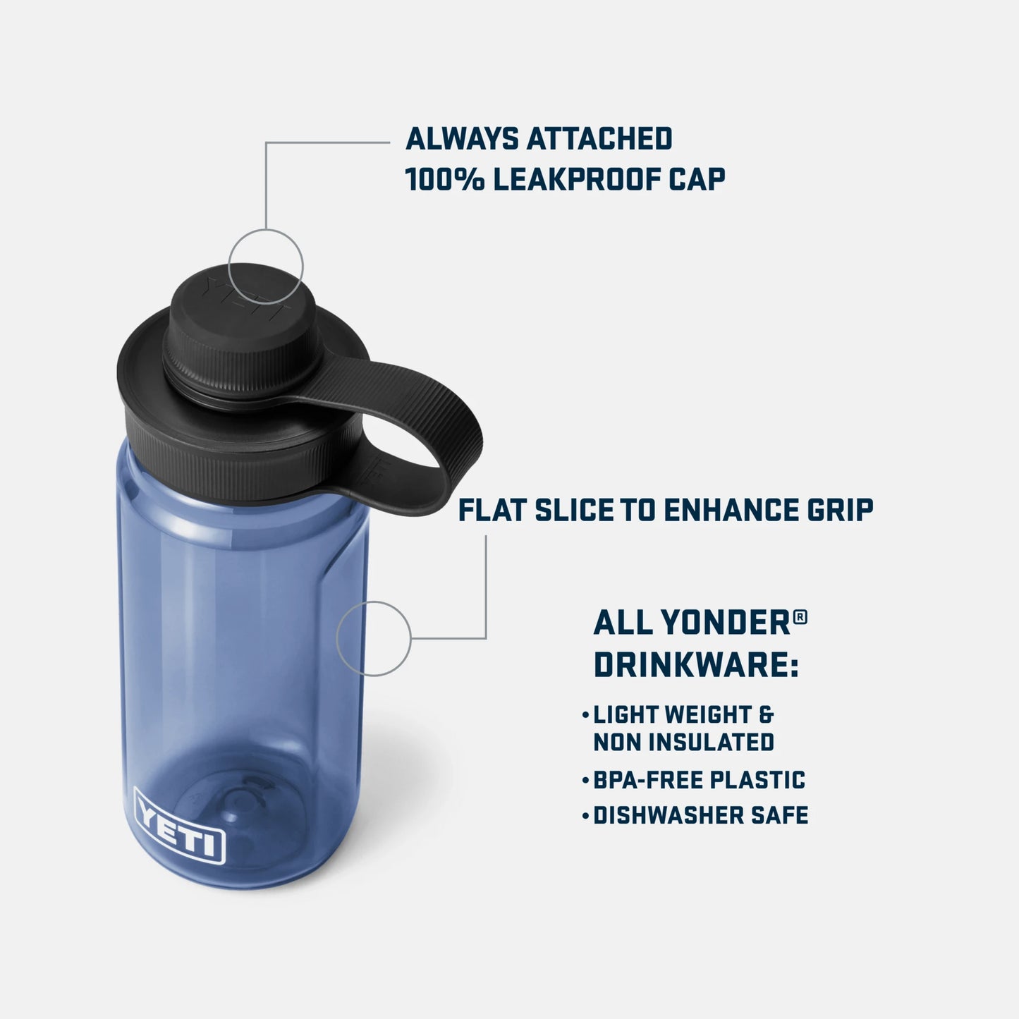 600 mL / 20 oz Water Bottle - US 7015
