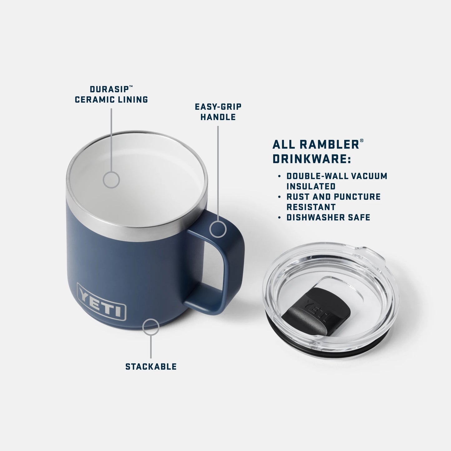 10 oz Stackable Mug - US 9496