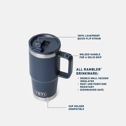 20 oz Travel Straw Mug - US 2995