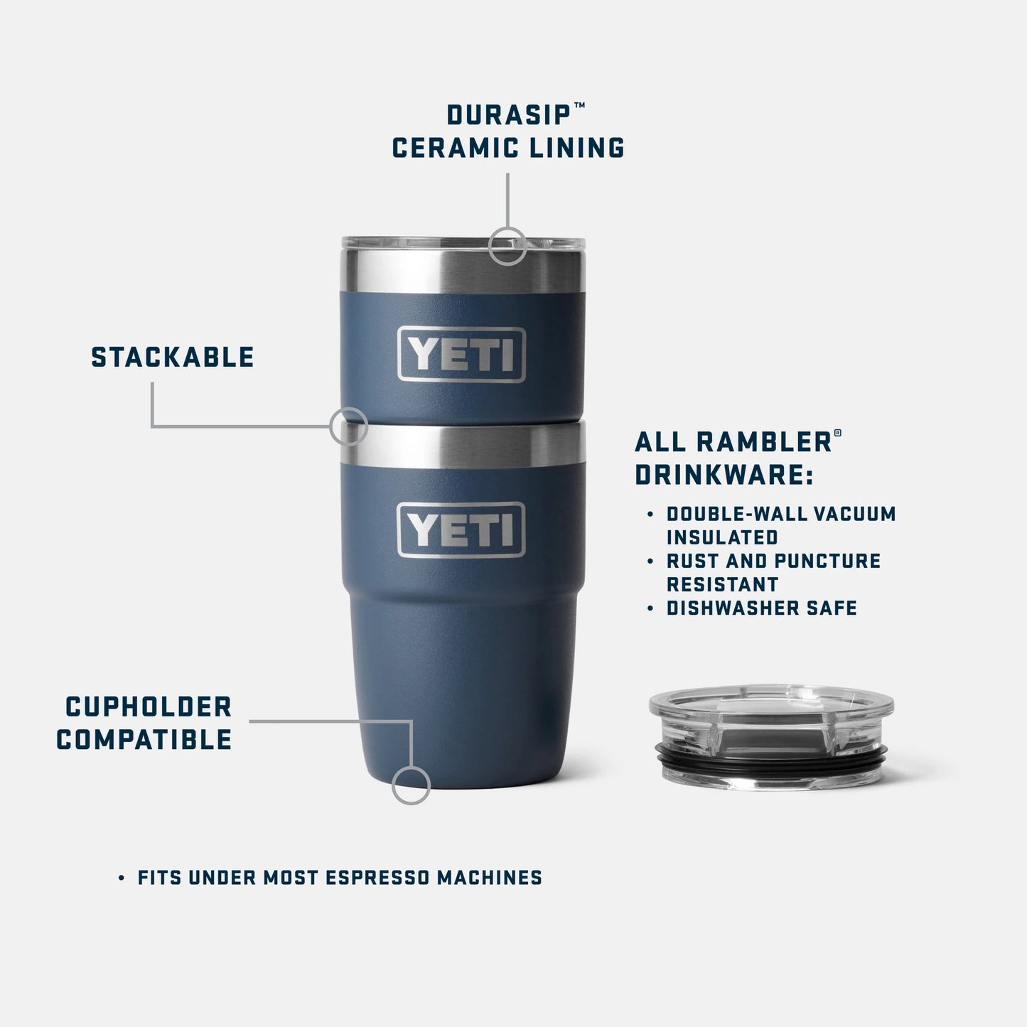 8 oz Stackable Cup - US 1881