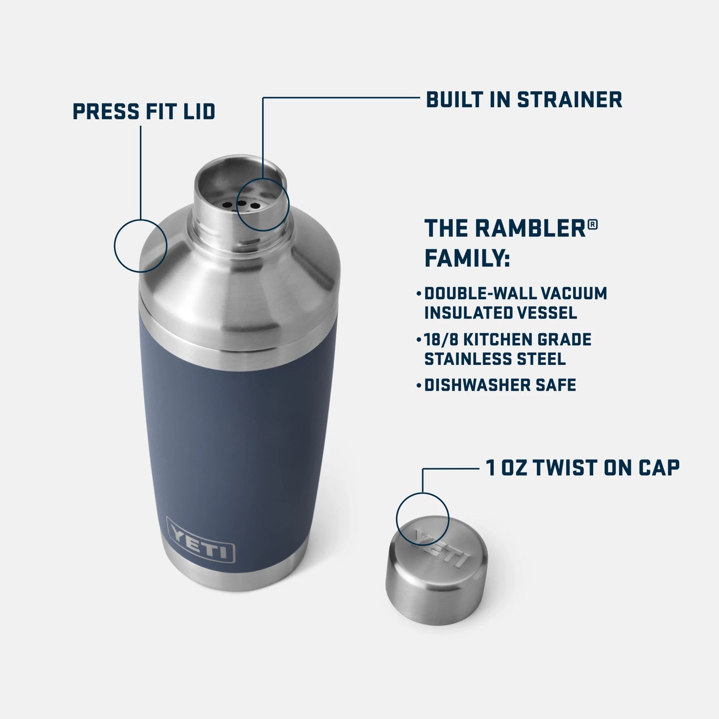 20 oz Cocktail Shaker - US 7578
