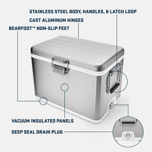 Stainless Steel Cooler - US 5734