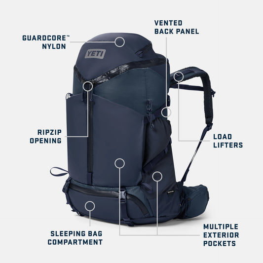 60L Men's Hiking Pack - US 4254