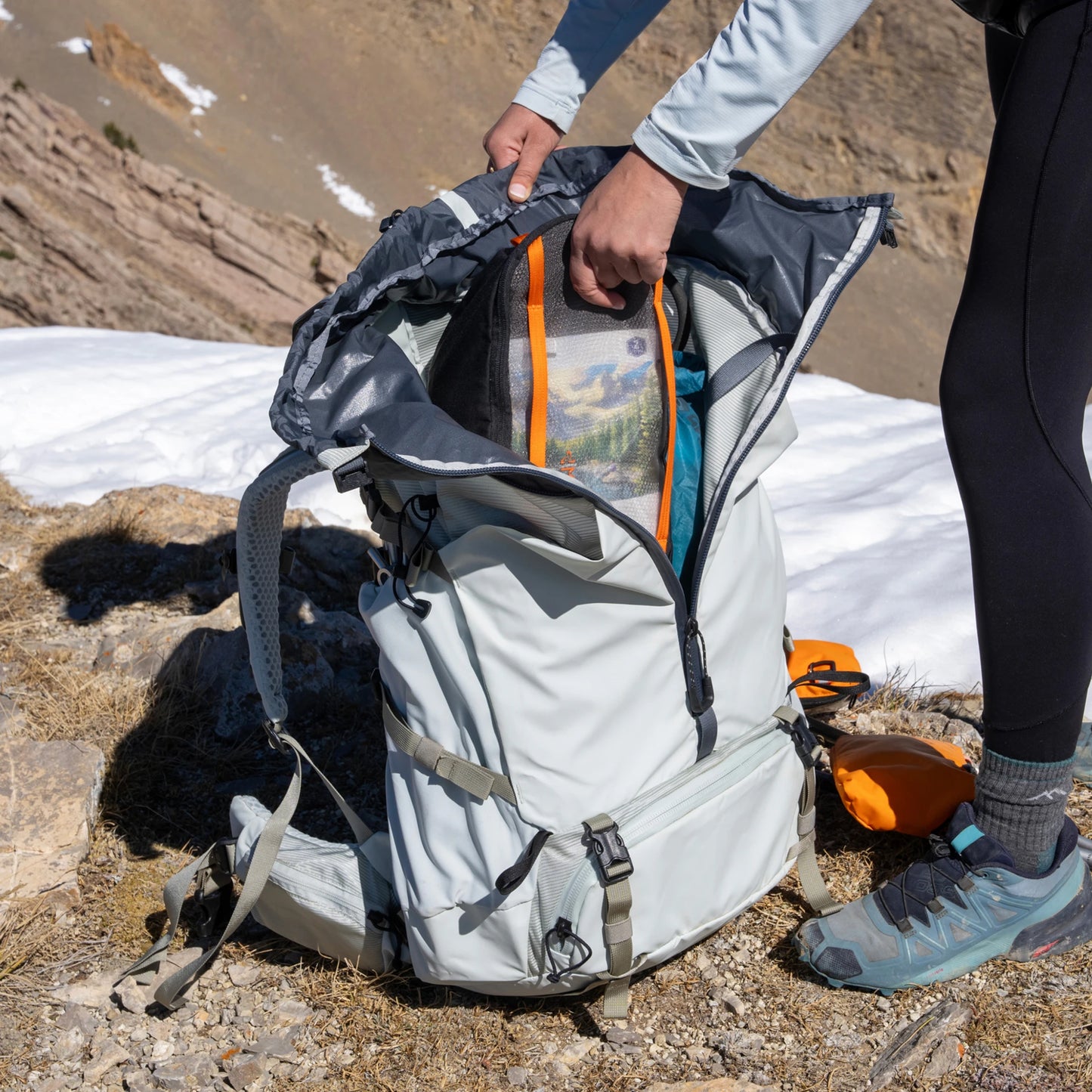 50L Women's Hiking Pack - US 9159