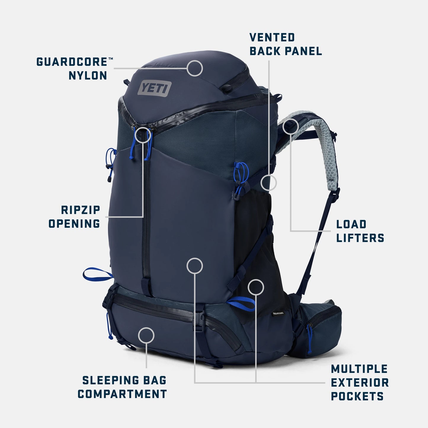 60L Women's Hiking Pack - US 2158