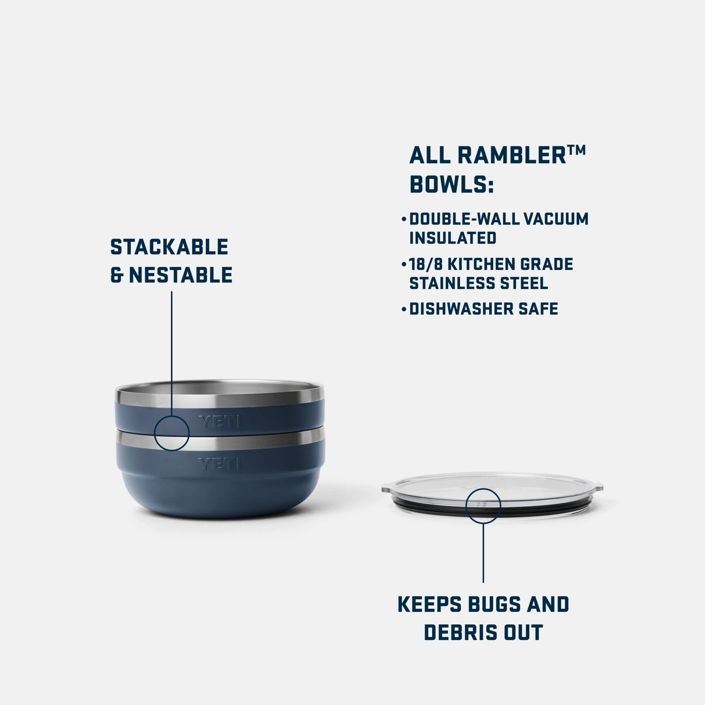 1.6 QT Insulated Low Bowl - US 2098