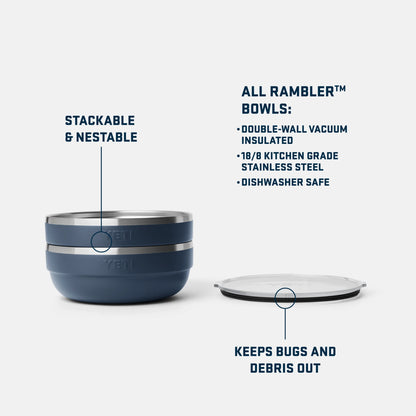 3.6 QT Insulated Low Bowl - US 4240