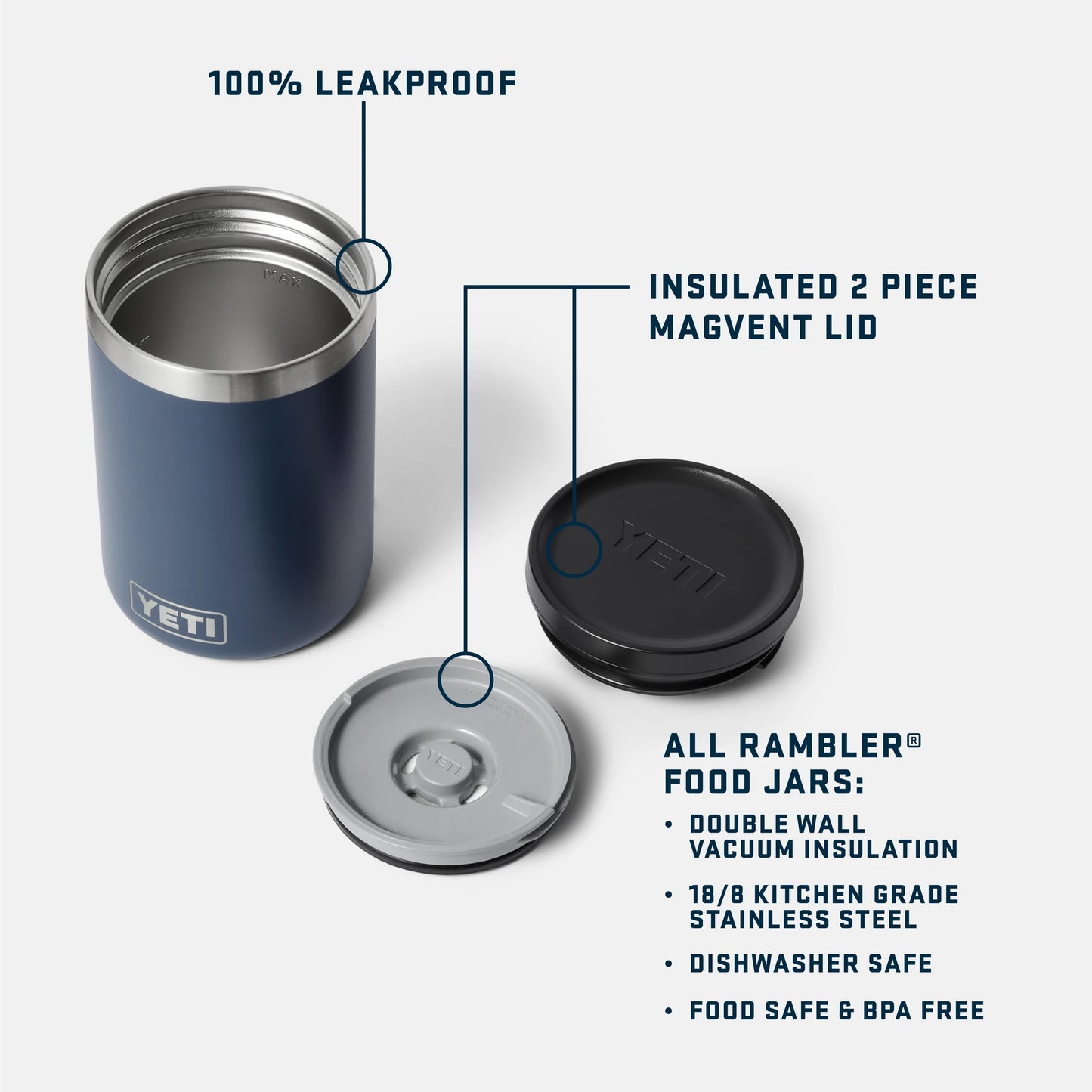 16 oz Insulated Food Jar - US 9655