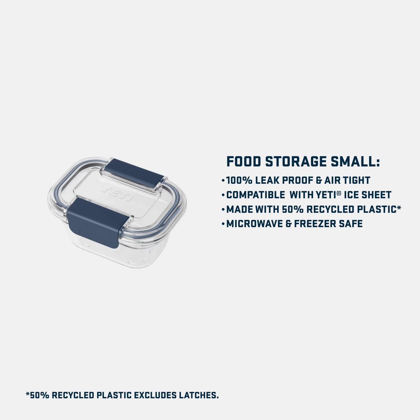 Small Plastic Food Storage - US 1673