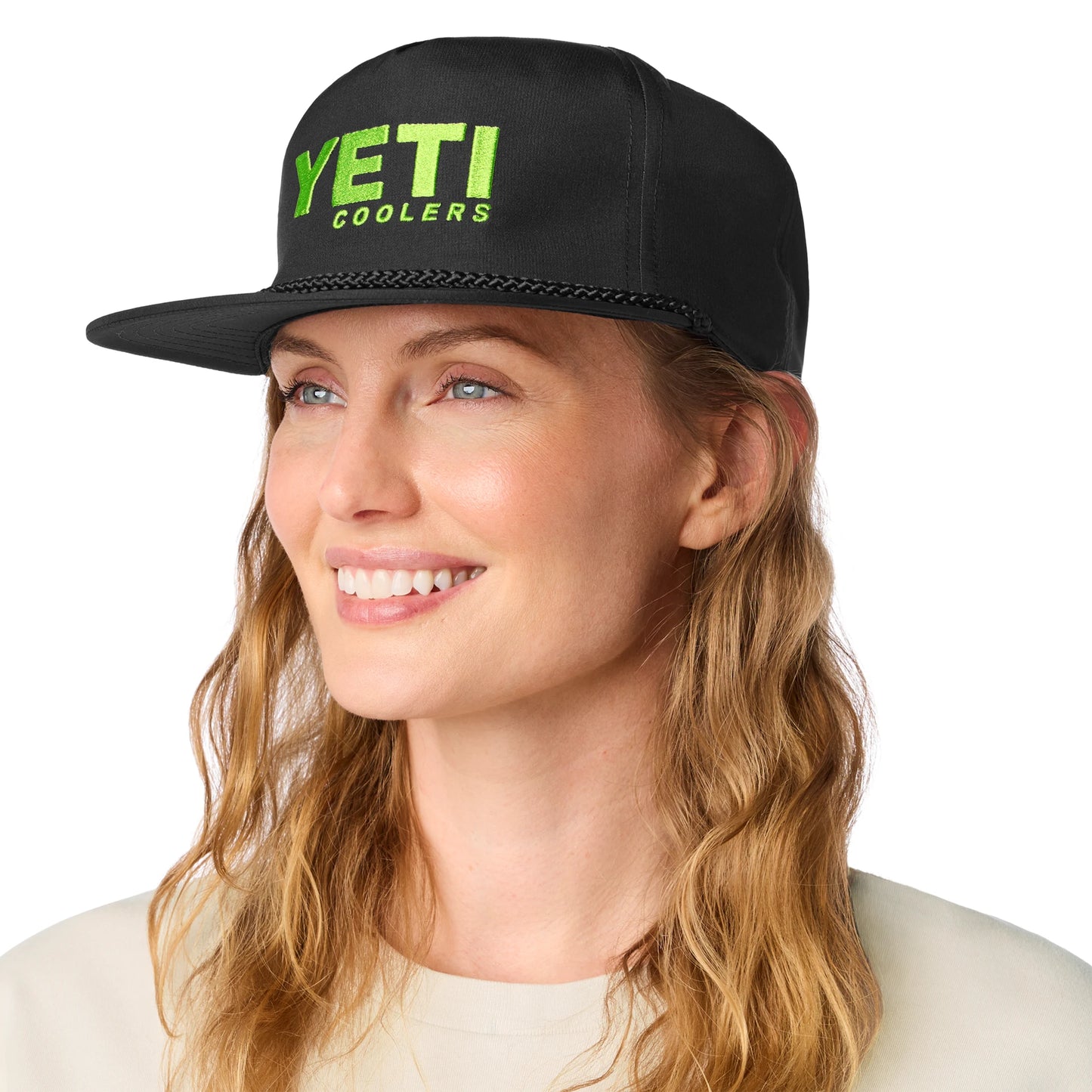 Flat Brim Rope Hat - US 6205