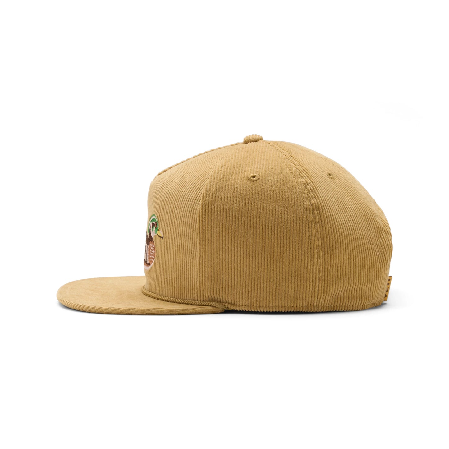 Corduroy Flat Brim Rope Hat - US 7664