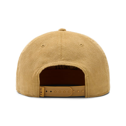 Corduroy Flat Brim Rope Hat - US 7664