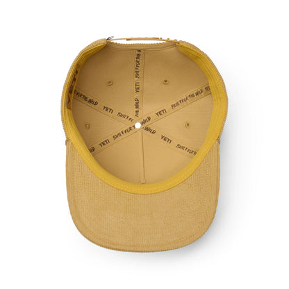 Corduroy Flat Brim Rope Hat - US 7664