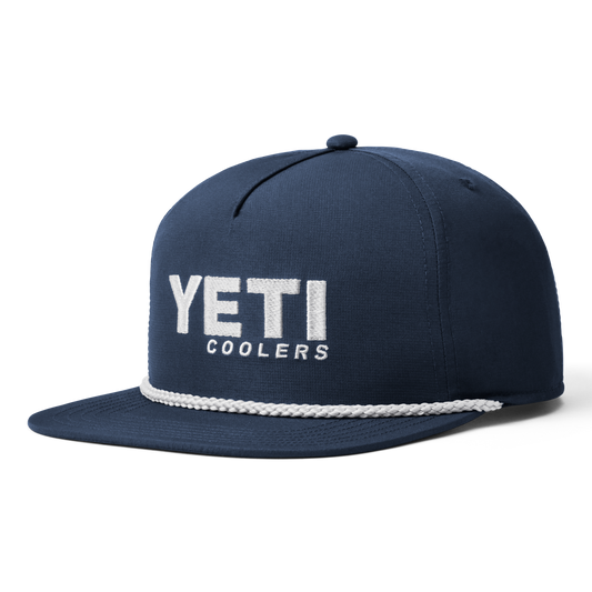 YETI Coolers Flat Brim Rope Hat