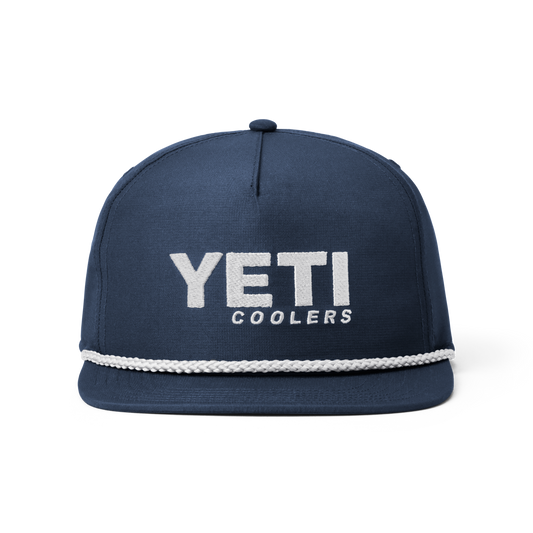 YETI Coolers Flat Brim Rope Hat