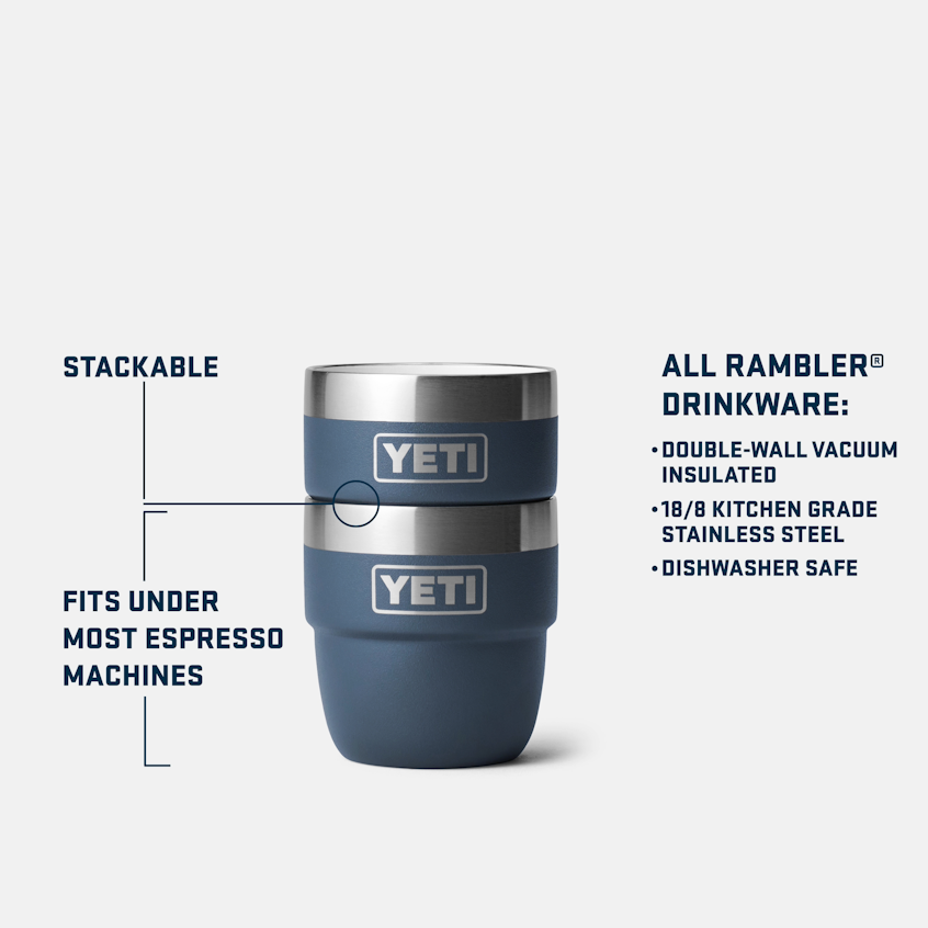 Rambler 4 oz (118 ml) Stackable Cups