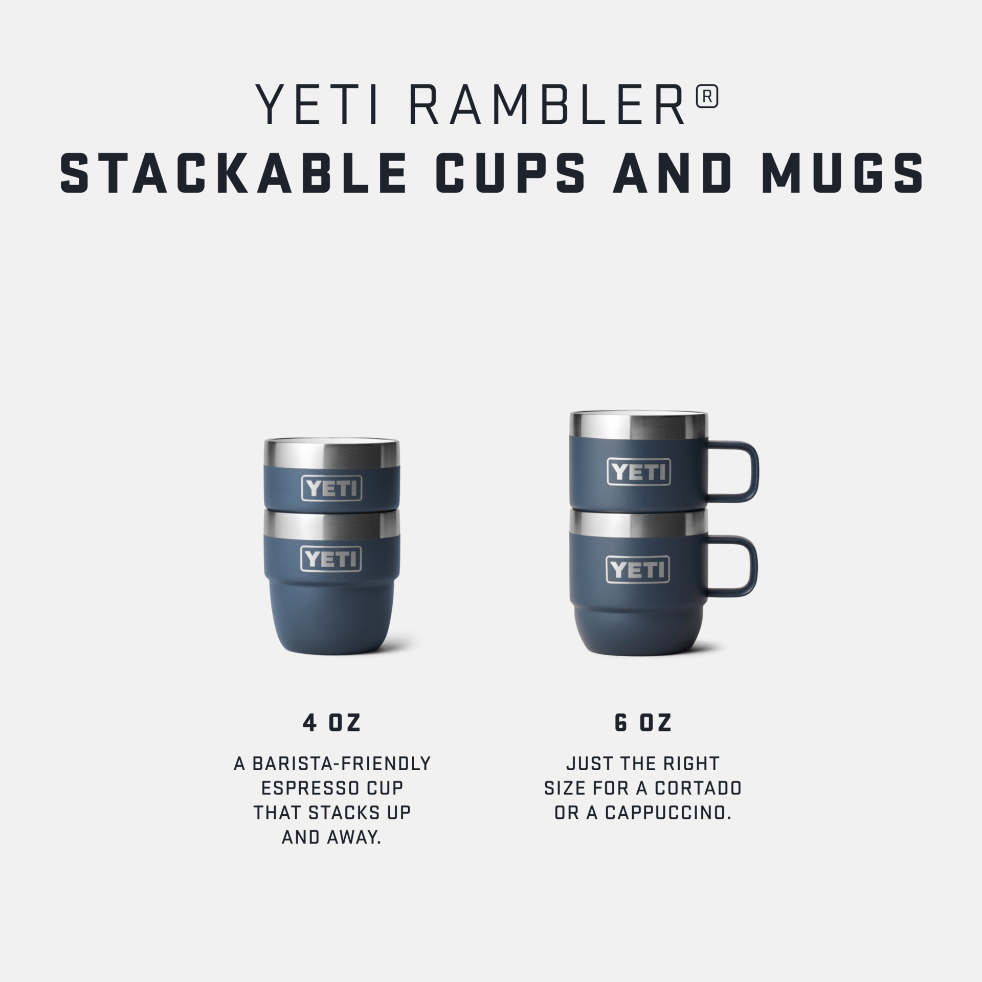 Rambler 6 oz (177 ml) Stackable Mugs