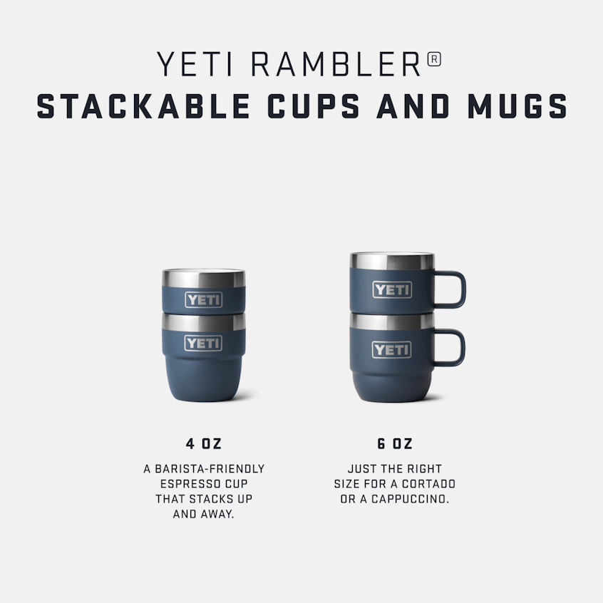 Rambler 4 oz (118 ml) Stackable Cups